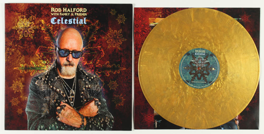 Rob Halford Signed "Celestial" Vinyl Record Album (JSA COA) at PristineAuction.com Rob Halford Signed "Celestial" Vinyl Record Album (JSA COA) at PristineAuction.com