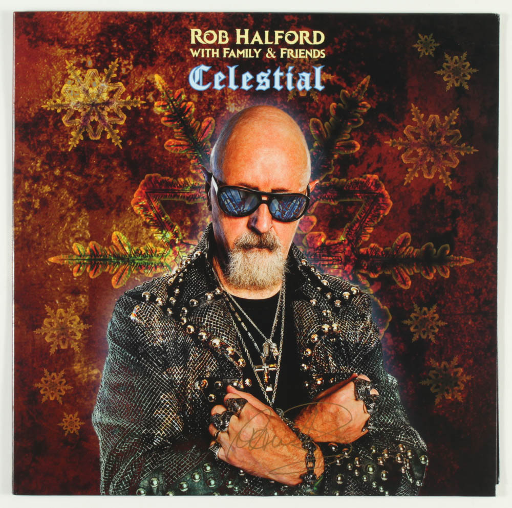 Rob Halford Signed "Celestial" Vinyl Record Album (JSA COA) at PristineAuction.com Rob Halford Signed "Celestial" Vinyl Record Album (JSA COA) at PristineAuction.com