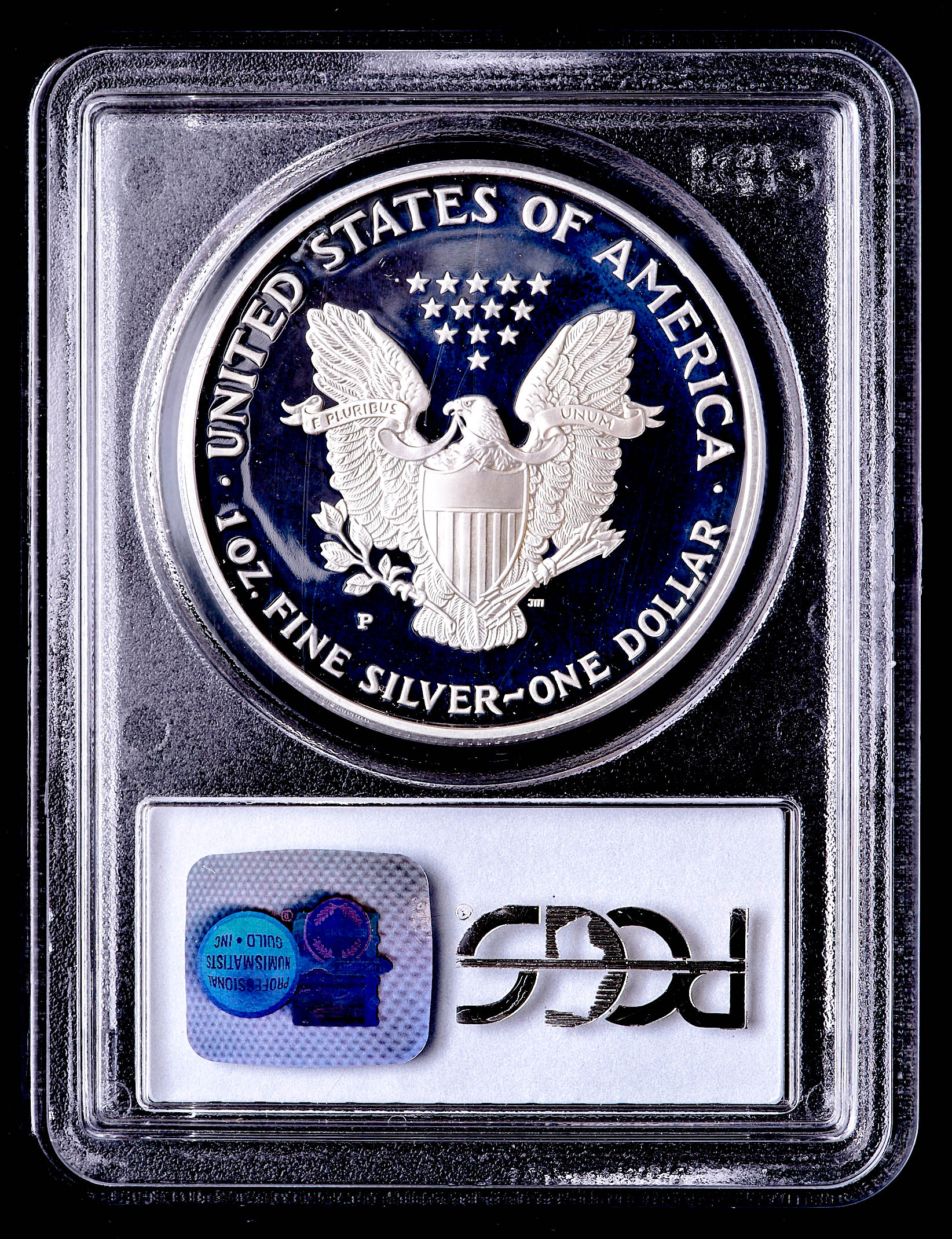 1998-P American Silver Eagle $1 One-Dollar Coin (PCGS PR69 Deep Cameo) at PristineAuction.com 1998-P American Silver Eagle $1 One-Dollar Coin (PCGS PR69 Deep Cameo) at PristineAuction.com