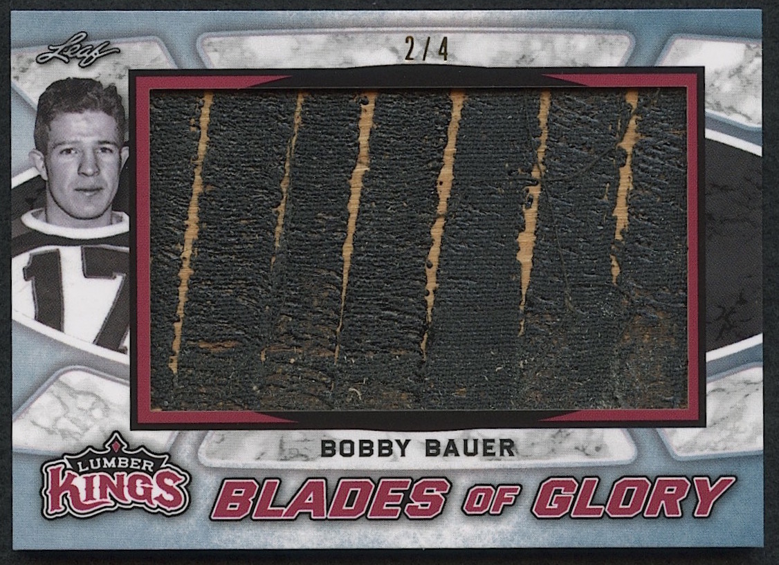 Bobby Bauer 2019-20 Leaf Lumber Kings Blades of Glory #BG06 - #2/4 at PristineAuction.com Bobby Bauer 2019-20 Leaf Lumber Kings Blades of Glory #BG06 - #2/4 at PristineAuction.com