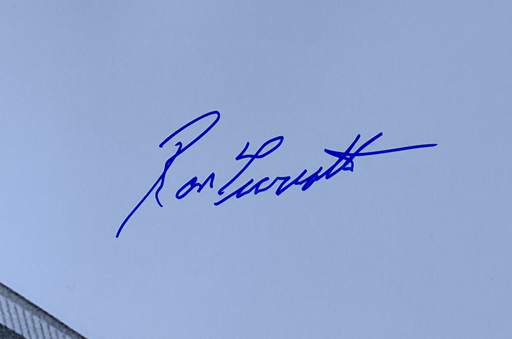 Ron Turcotte Signed 1973 Belmont Stakes 16x20 Photo (JSA) at PristineAuction.com Ron Turcotte Signed 1973 Belmont Stakes 16x20 Photo (JSA) at PristineAuction.com