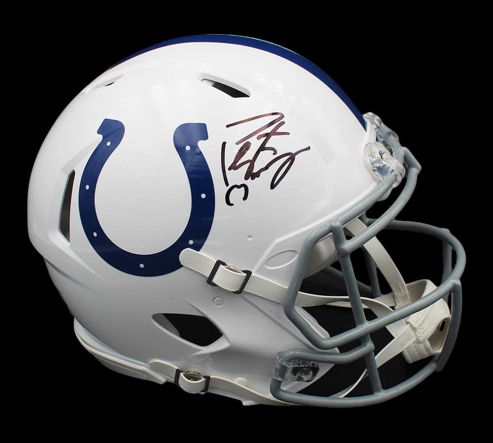 Peyton Manning Signed Colts Full-Size Authentic On-Field Speed Helmet (Fanatics Hologram) at PristineAuction.com Peyton Manning Signed Colts Full-Size Authentic On-Field Speed Helmet (Fanatics Hologram) at PristineAuction.com