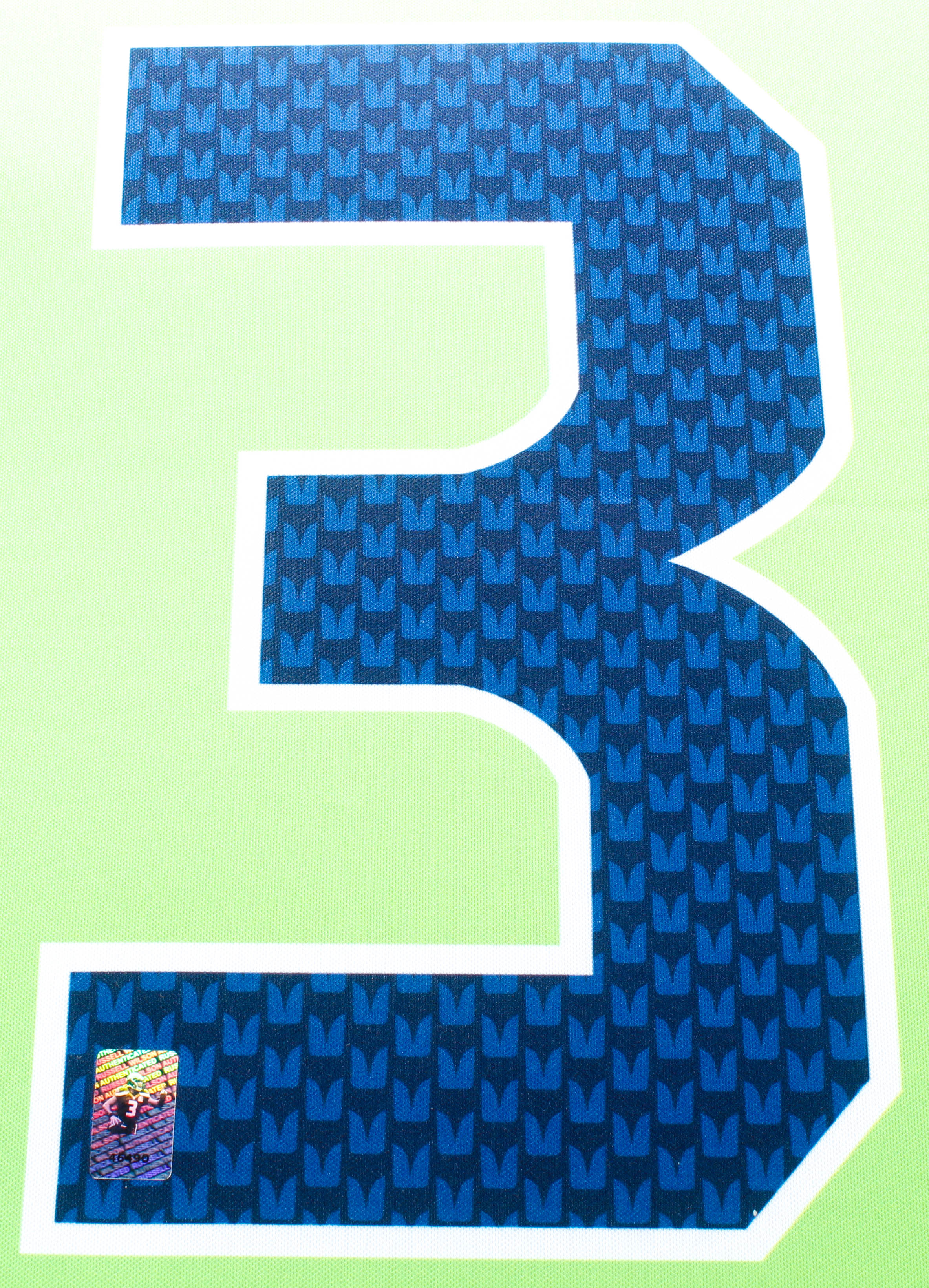 Russell Wilson Signed 32x36 Custom Framed Jersey Display with Super Bowl Pin (Wilson COA) at PristineAuction.com Russell Wilson Signed 32x36 Custom Framed Jersey Display with Super Bowl Pin (Wilson COA) at PristineAuction.com