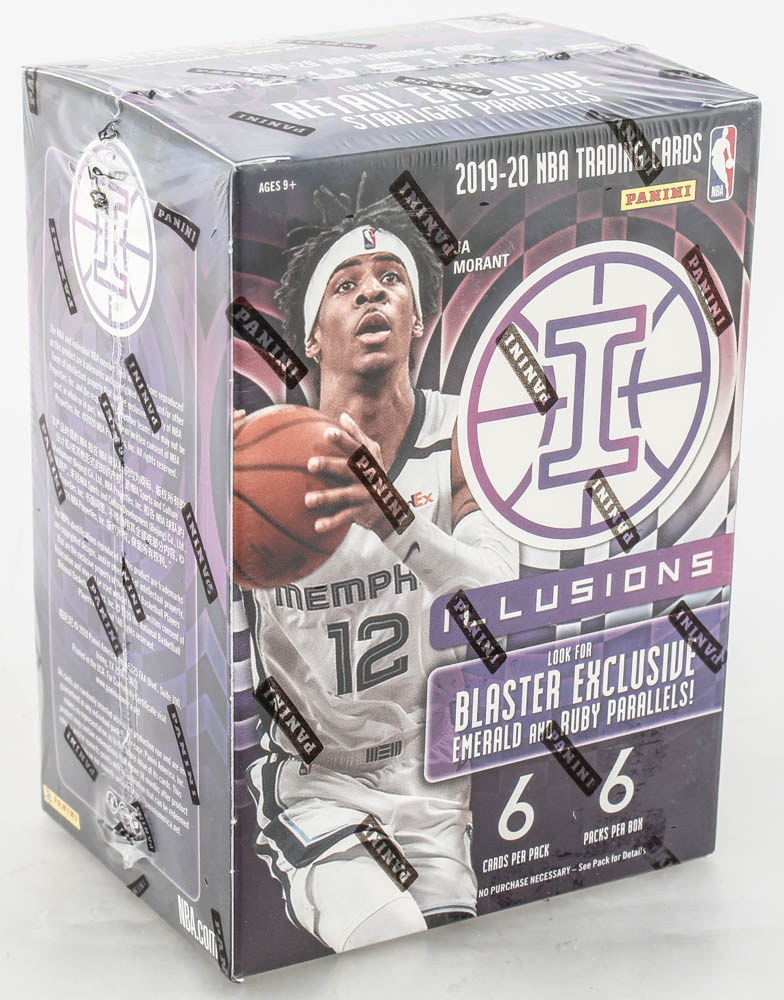 2019-20 Panini Illusions Basketball Blaster Box of (6) Packs at PristineAuction.com 2019-20 Panini Illusions Basketball Blaster Box of (6) Packs at PristineAuction.com