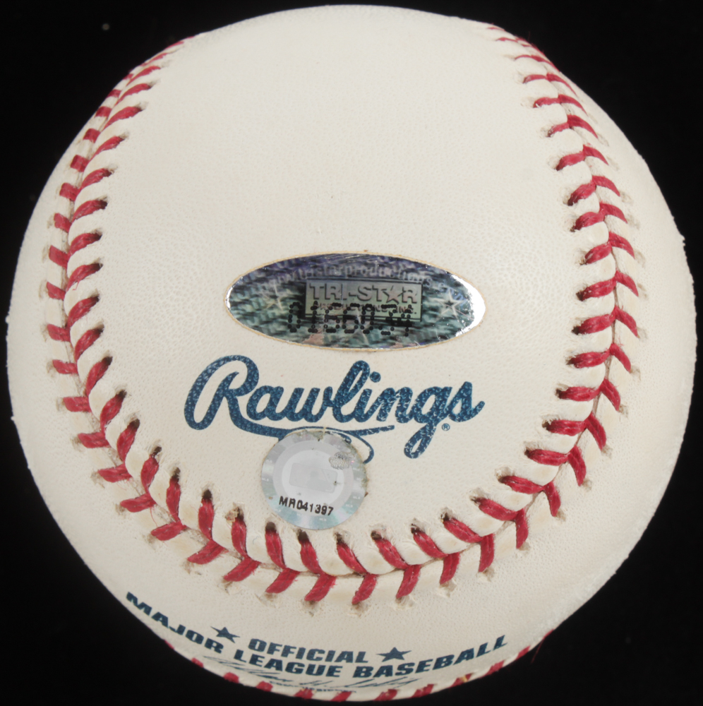 Roger Clemens Signed OML Baseball (MLB Hologram & Tristar Hologram) at PristineAuction.com Roger Clemens Signed OML Baseball (MLB Hologram & Tristar Hologram) at PristineAuction.com