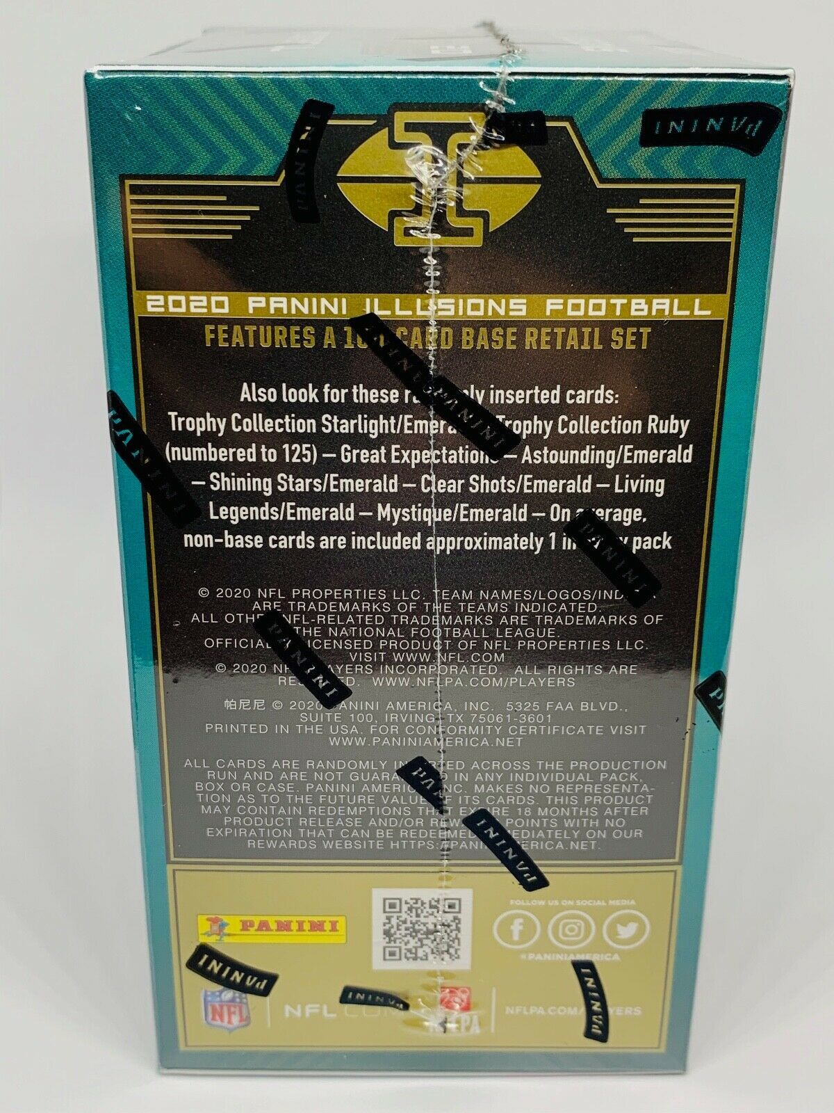 2020 Panini Illusions Football Blaster Box with (6) Packs at PristineAuction.com 2020 Panini Illusions Football Blaster Box with (6) Packs at PristineAuction.com