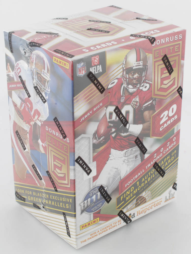 2020 Panini Donruss Elite Football Blaster Box with (4) Packs at PristineAuction.com 2020 Panini Donruss Elite Football Blaster Box with (4) Packs at PristineAuction.com