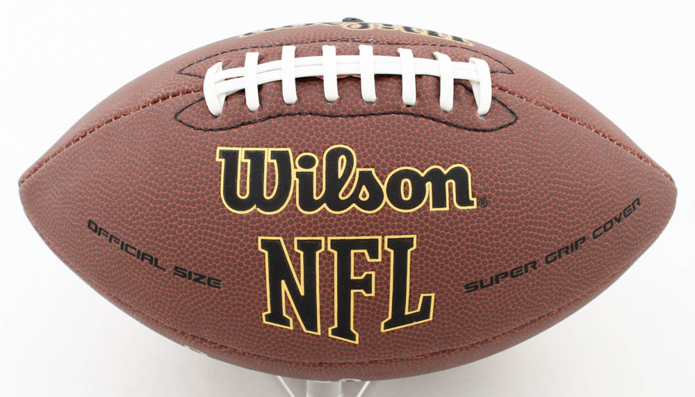 LeRoy Irvin Signed NFL Football Inscribed "Rams" & "207 Punt Return Yards" (JSA) at PristineAuction.com LeRoy Irvin Signed NFL Football Inscribed "Rams" & "207 Punt Return Yards" (JSA) at PristineAuction.com