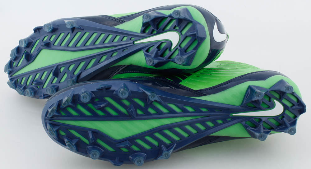Pair of (2) Russell Wilson Signed Seahawks Cleats (PSA Hologram & Wilson Hologram) at PristineAuction.com Pair of (2) Russell Wilson Signed Seahawks Cleats (PSA Hologram & Wilson Hologram) at PristineAuction.com