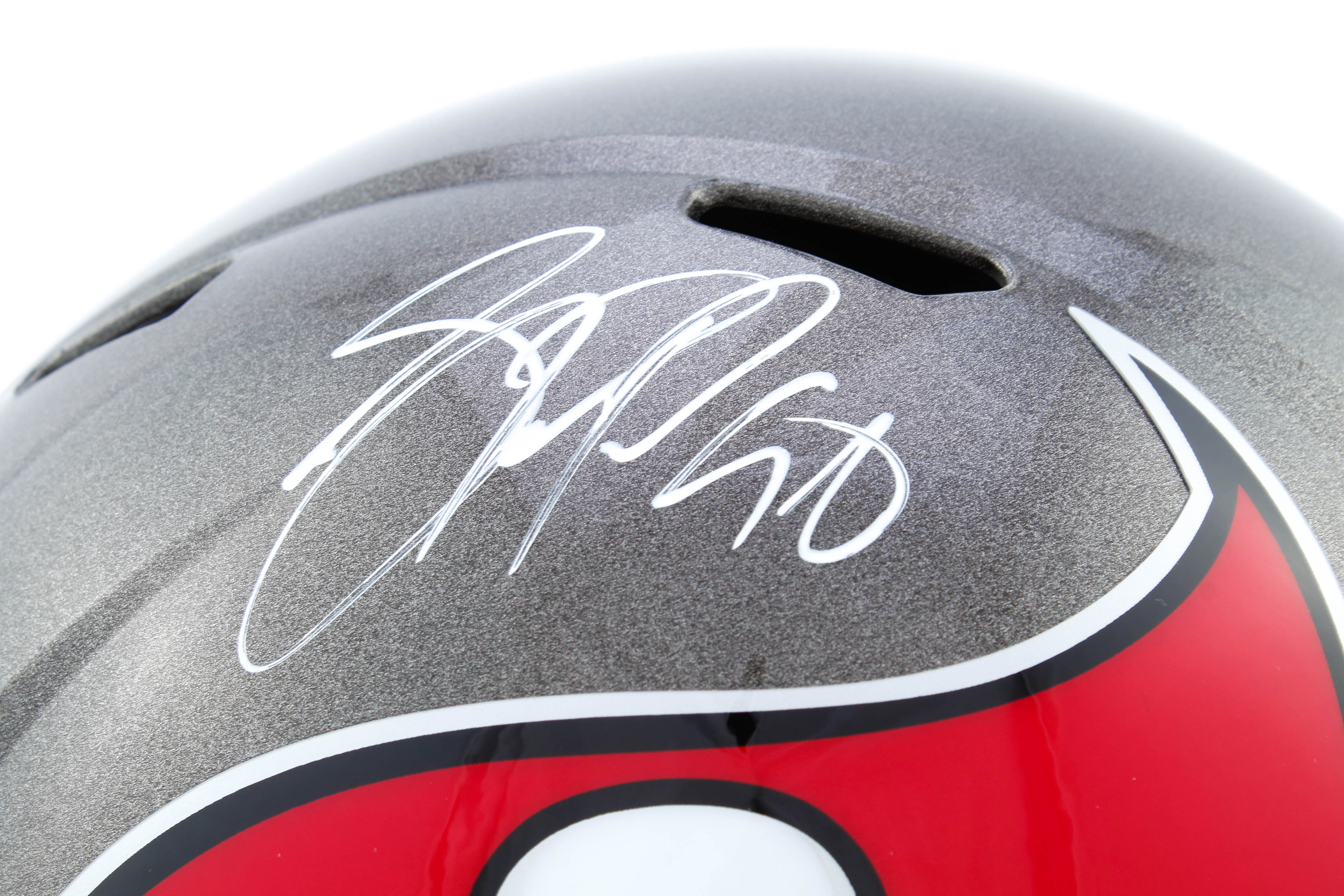 Jason Pierre-Paul Signed Buccaneers Full-Size Speed Helmet (JSA COA) at PristineAuction.com Jason Pierre-Paul Signed Buccaneers Full-Size Speed Helmet (JSA COA) at PristineAuction.com