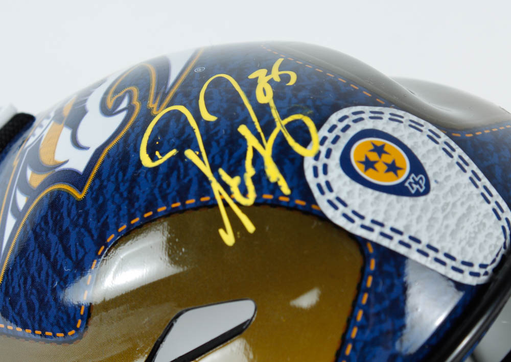 Pekka Rinne Signed Predators Mini Goalie Mask (PSA COA) at PristineAuction.com Pekka Rinne Signed Predators Mini Goalie Mask (PSA COA) at PristineAuction.com