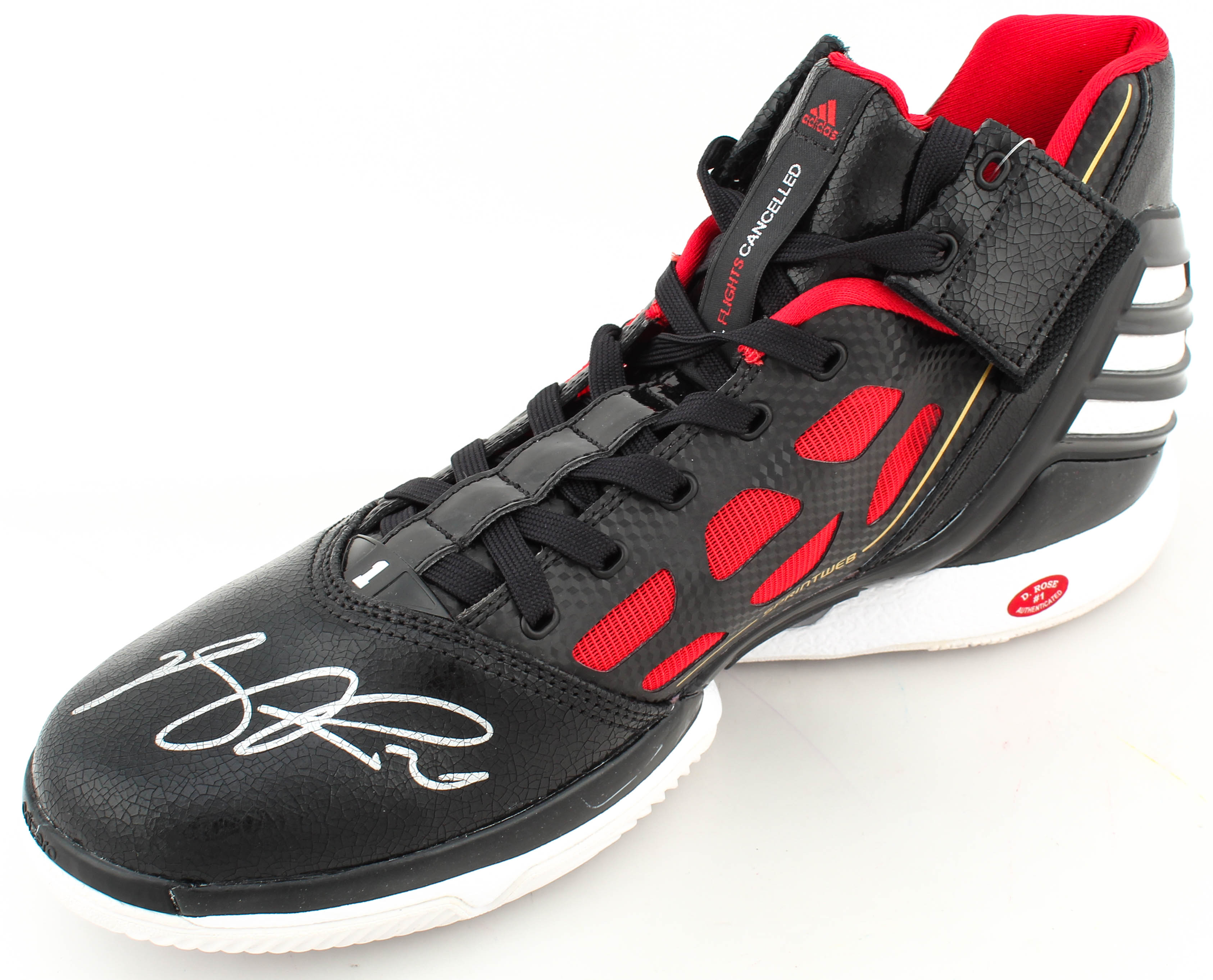Derrick Rose Signed Basketball Shoe (JSA COA & Rose Hologram) at PristineAuction.com Derrick Rose Signed Basketball Shoe (JSA COA & Rose Hologram) at PristineAuction.com