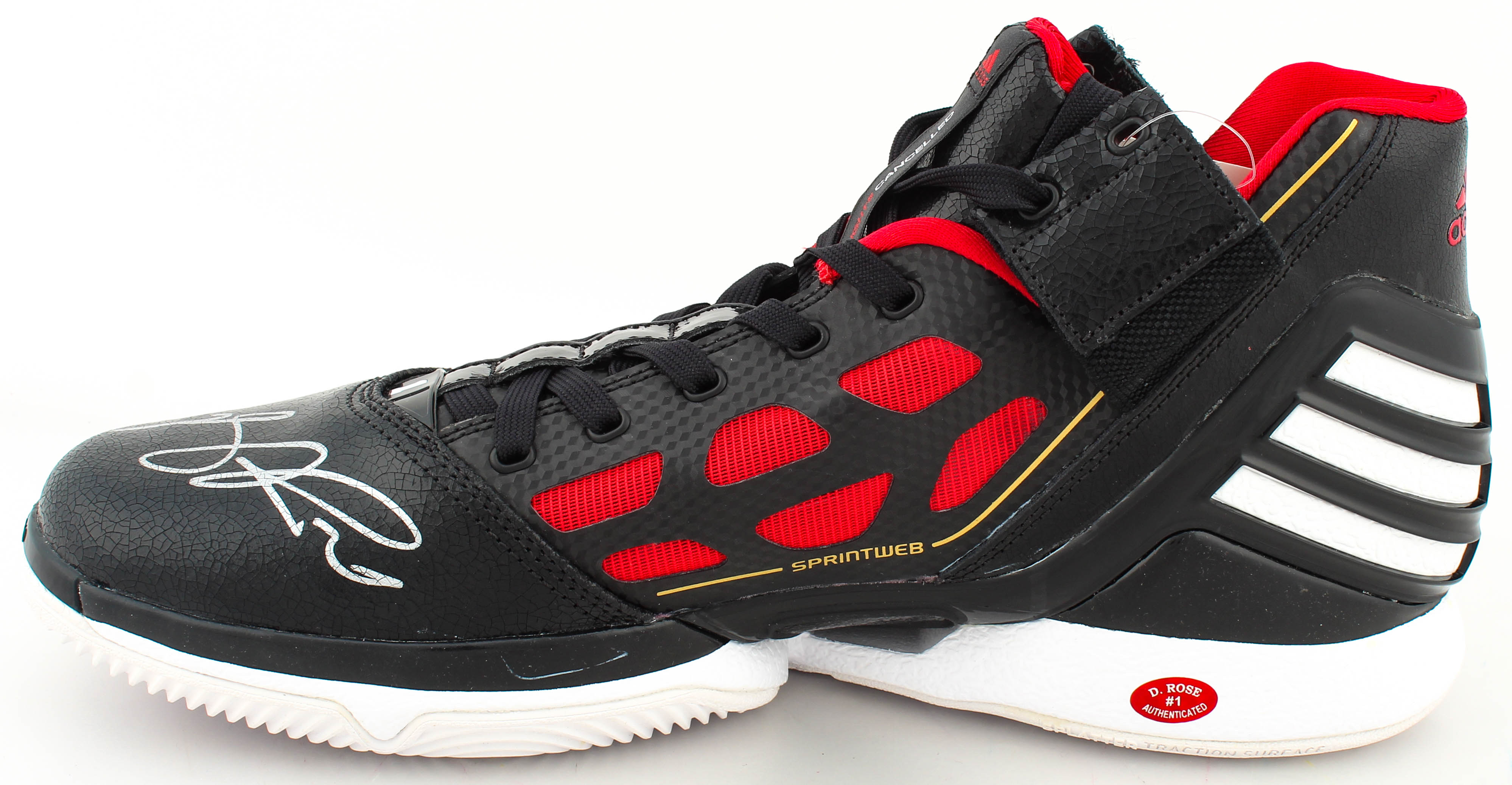 Derrick Rose Signed Basketball Shoe (JSA COA & Rose Hologram) at PristineAuction.com Derrick Rose Signed Basketball Shoe (JSA COA & Rose Hologram) at PristineAuction.com