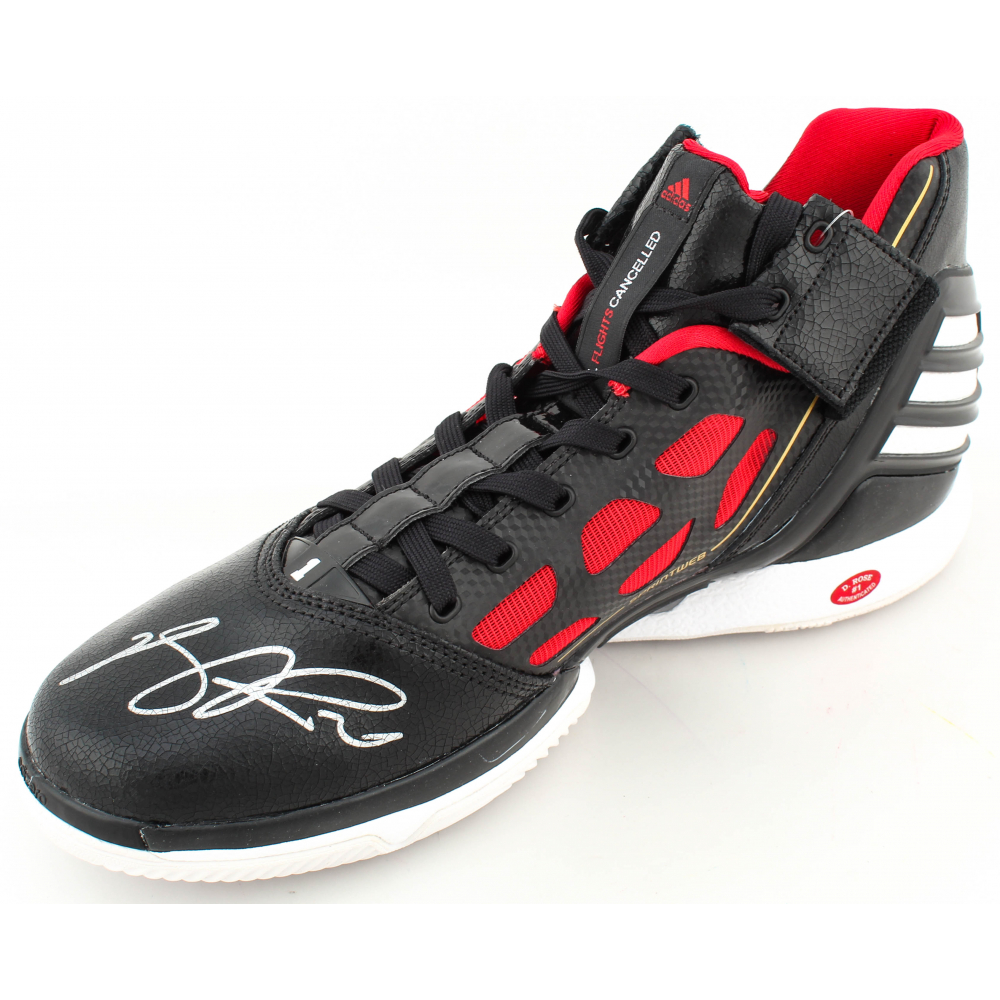 derrick rose signed shoes