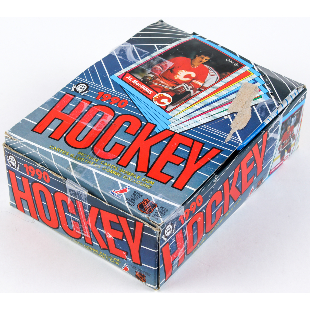 198990 OPeeChee NHL Hockey Wax Box with (48) Packs Pristine Auction