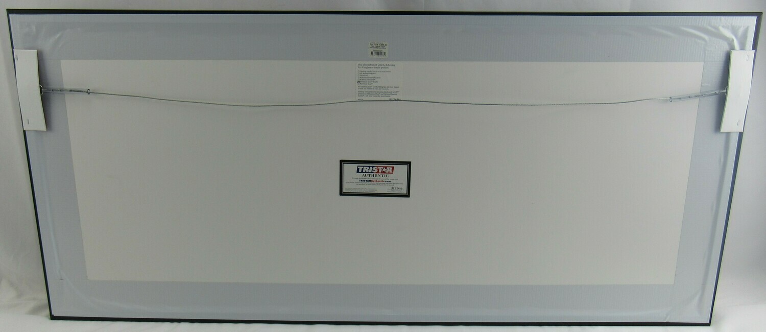 Tom Brady Signed Patriots 22x48 Custom Framed Photo Inscribed "SB Champs 36, 38, 39, 49" (TriStar Hologram) at PristineAuction.com Tom Brady Signed Patriots 22x48 Custom Framed Photo Inscribed "SB Champs 36, 38, 39, 49" (TriStar Hologram) at PristineAuction.com