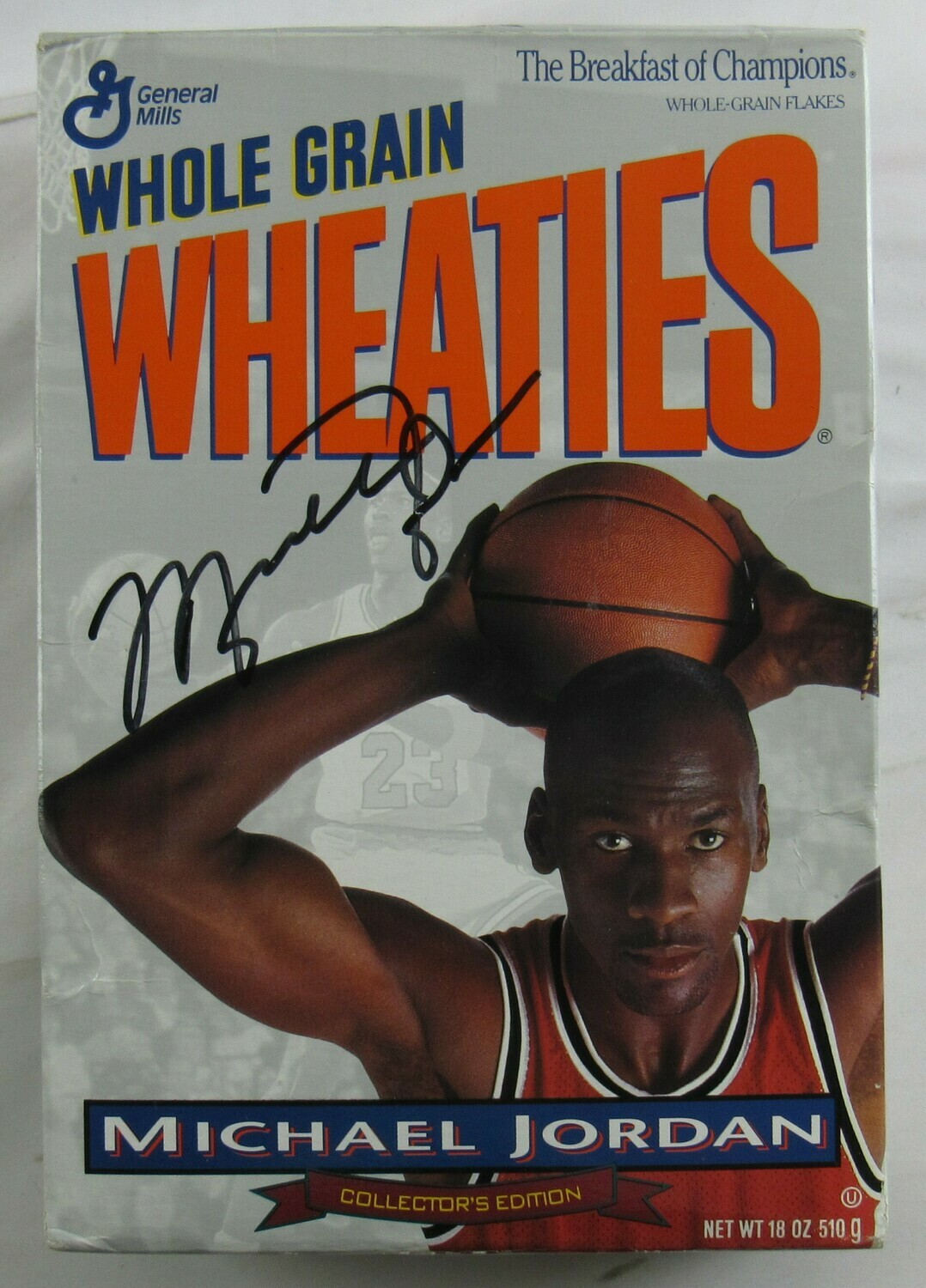 Michael Jordan Signed Wheaties Cereal Box (JSA LOA) at PristineAuction.com Michael Jordan Signed Wheaties Cereal Box (JSA LOA) at PristineAuction.com