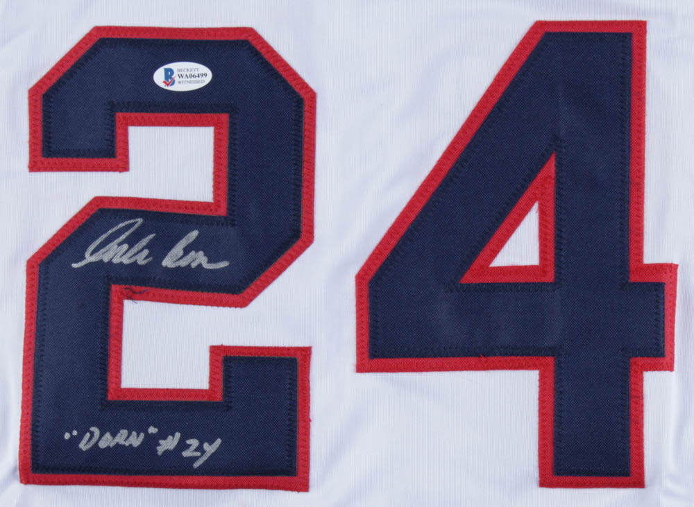 Corbin Bernsen Signed "Major League" Jersey Inscribed "Dorn #24" (Beckett) at PristineAuction.com Corbin Bernsen Signed "Major League" Jersey Inscribed "Dorn #24" (Beckett) at PristineAuction.com