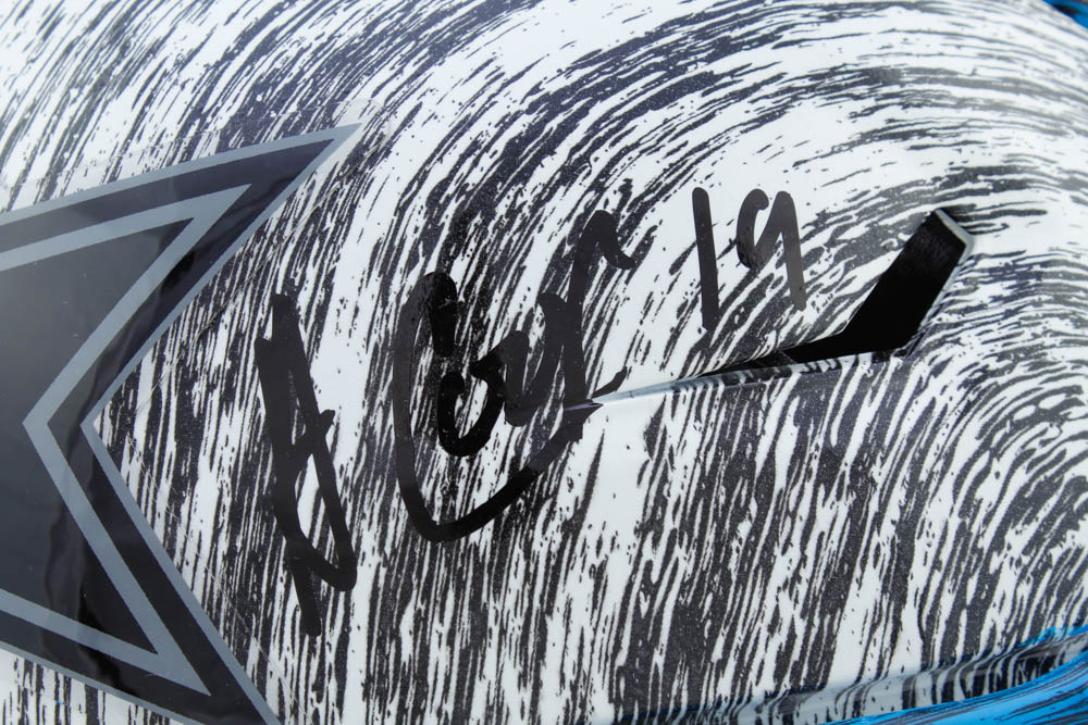 Amari Cooper Signed Cowboys Full-Size Authentic On-Field Hydro-Dipped SpeedFlex Helmet (JSA COA) at PristineAuction.com Amari Cooper Signed Cowboys Full-Size Authentic On-Field Hydro-Dipped SpeedFlex Helmet (JSA COA) at PristineAuction.com