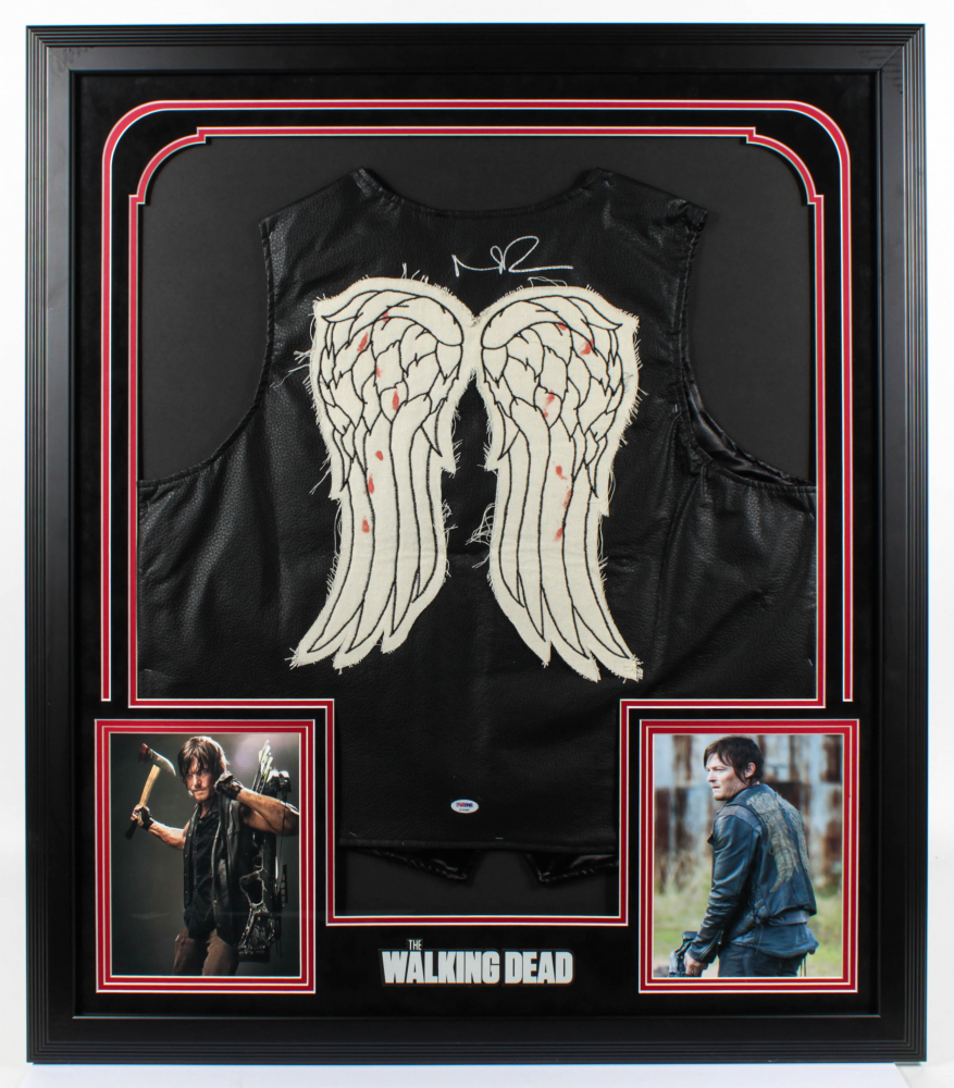 Norman Reedus Daryl Dixon Signed Mounted Photo Display The Walking Dead Norman Reedus Daryl Dixon Signed Mounted Photo Display The Walking Dead