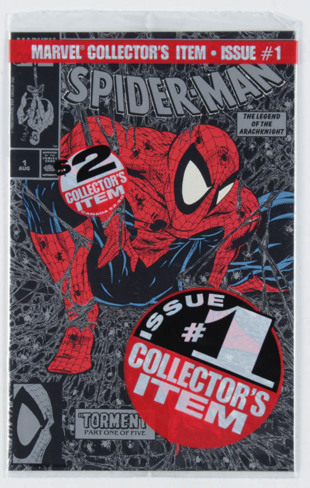 Vintage 1990 "Spider-Man: Torment" Vol. 1 Issue #1 Marvel Comic Book at PristineAuction.com Vintage 1990 "Spider-Man: Torment" Vol. 1 Issue #1 Marvel Comic Book at PristineAuction.com