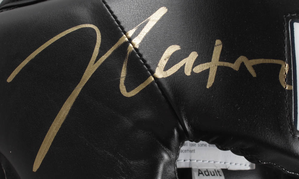 Julio Cesar Chavez Signed Title Classic Headgear (Beckett COA) at PristineAuction.com Julio Cesar Chavez Signed Title Classic Headgear (Beckett COA) at PristineAuction.com