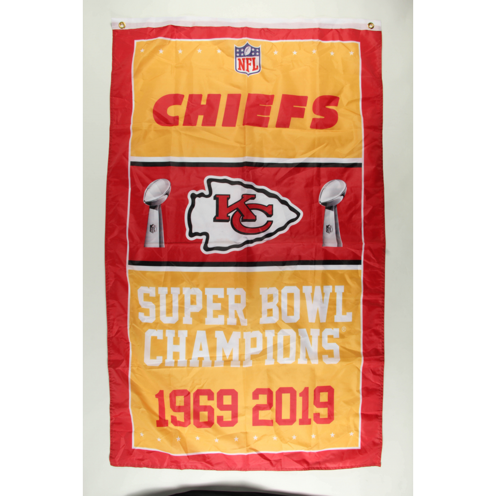 Chiefs Super Bowl Champions 36x60 Banner | Pristine Auction