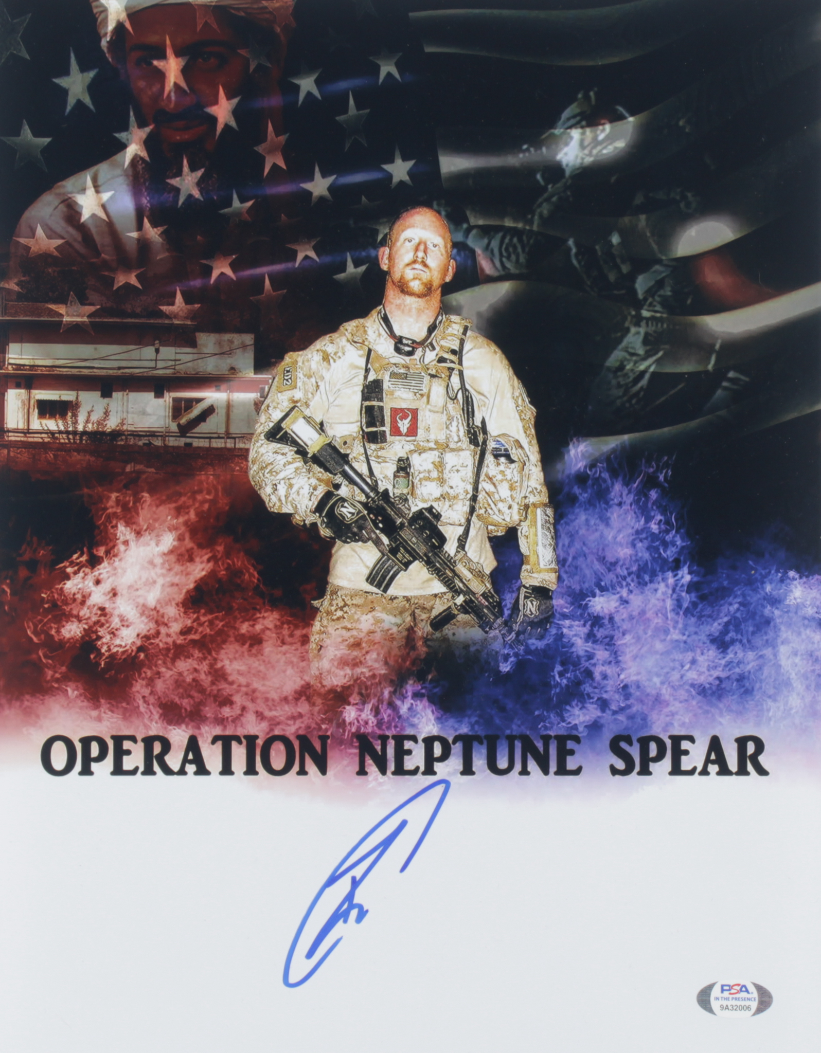 Robert J. O'Neill Signed "Operation Neptune Spear" 11x14 Photo (PSA COA) at PristineAuction.com Robert J. O'Neill Signed "Operation Neptune Spear" 11x14 Photo (PSA COA) at PristineAuction.com