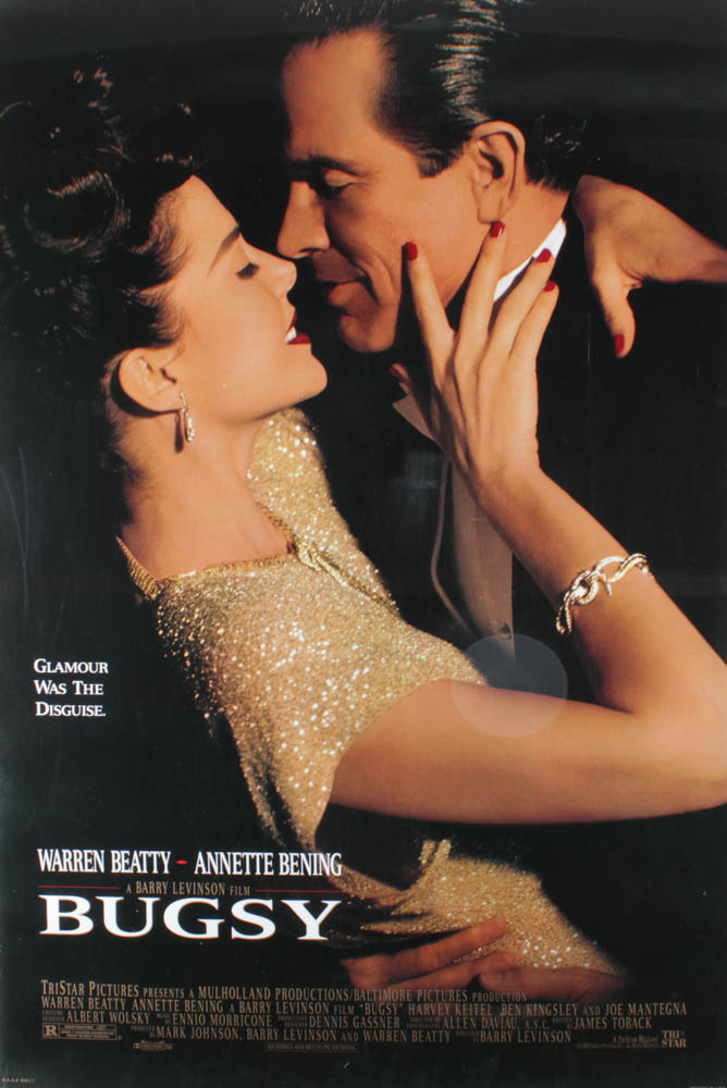 "Bugsy" 27x40 Original Movie Poster at PristineAuction.com "Bugsy" 27x40 Original Movie Poster at PristineAuction.com