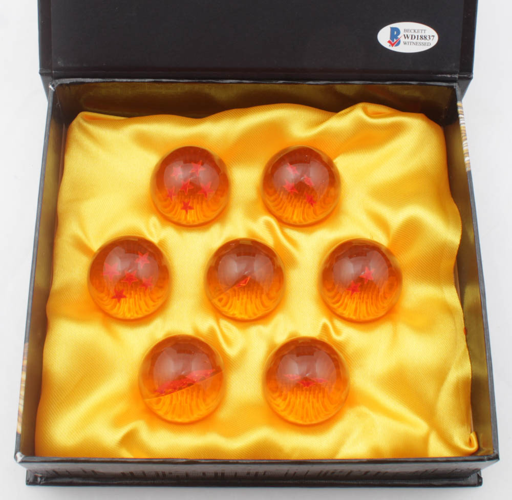 Christopher Sabat Signed "Dragon Ball Z" (7) Piece Dragon Ball Box Set (Beckett COA) at PristineAuction.com Christopher Sabat Signed "Dragon Ball Z" (7) Piece Dragon Ball Box Set (Beckett COA) at PristineAuction.com