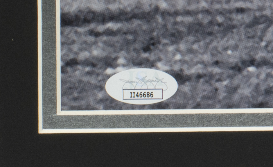 Pele Signed 22x27 Custom Framed Photo Display (JSA COA) at PristineAuction.com Pele Signed 22x27 Custom Framed Photo Display (JSA COA) at PristineAuction.com