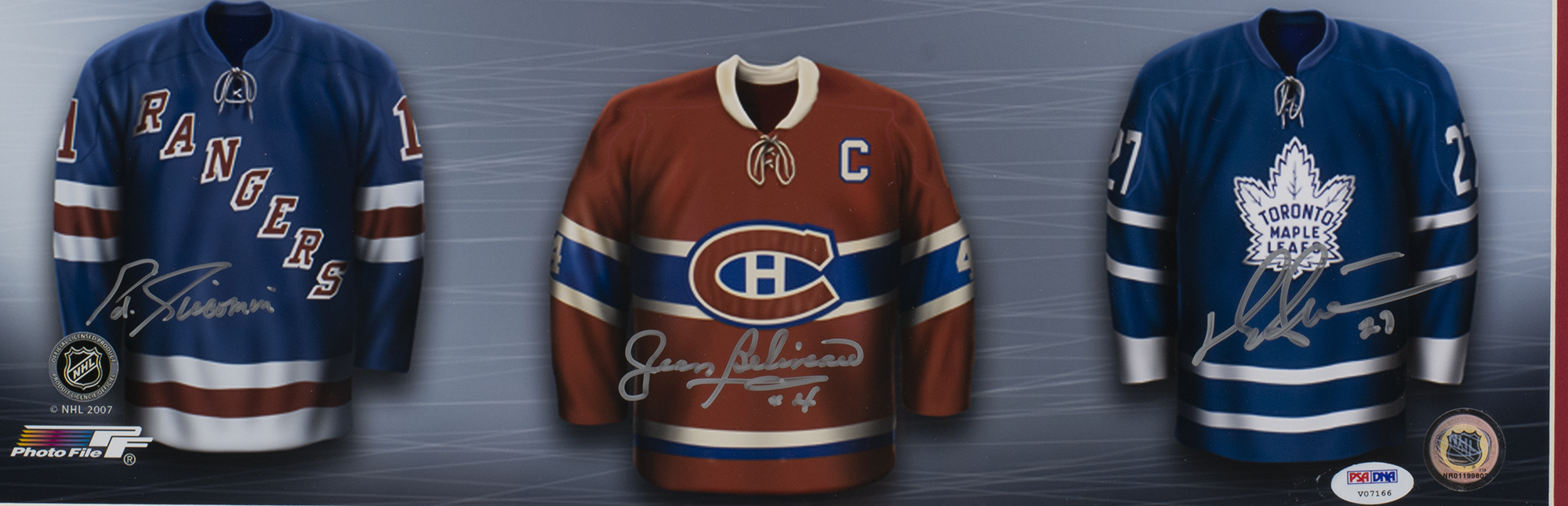 The Original 6 22x27 Custom Framed Photo Signed by (6) with Gordie Howe, Bobby Orr, Bobby Hull, Eddie Giacomin, Jean Beliveau, & Darryl Sittler (PSA LOA) at PristineAuction.com The Original 6 22x27 Custom Framed Photo Signed by (6) with Gordie Howe, Bobby Orr, Bobby Hull, Eddie Giacomin, Jean Beliveau, & Darryl Sittler (PSA LOA) at PristineAuction.com