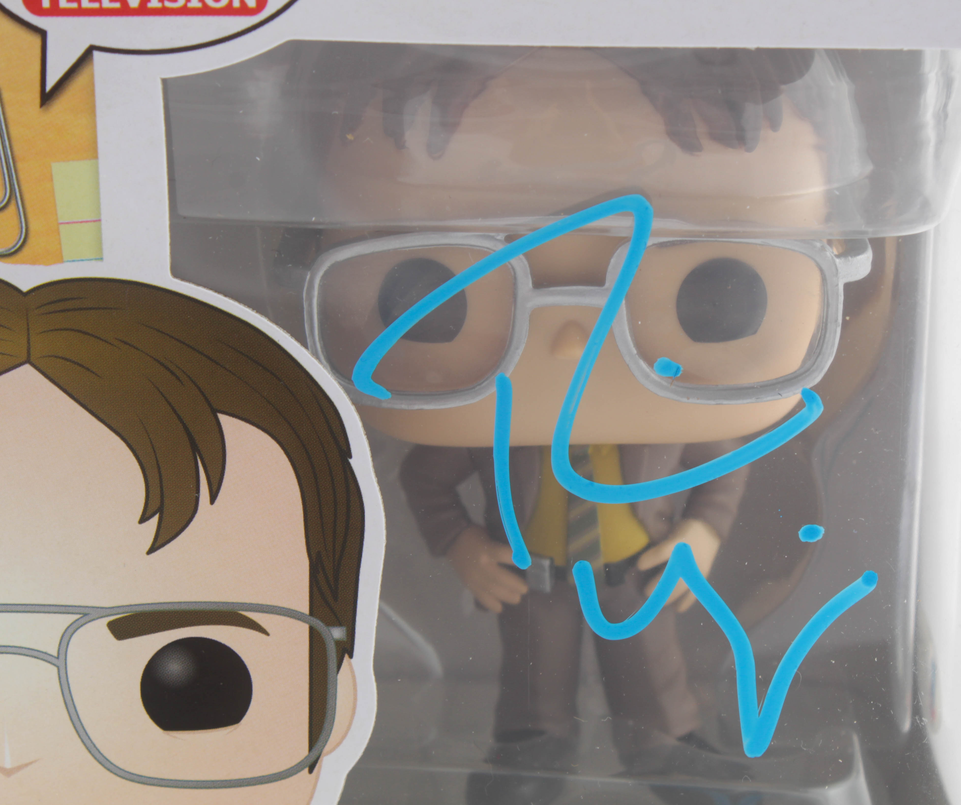 Rainn Wilson Signed "The Office" Dwight Schrute #871 Funko Pop Vinyl Figure (Beckett COA) at PristineAuction.com Rainn Wilson Signed "The Office" Dwight Schrute #871 Funko Pop Vinyl Figure (Beckett COA) at PristineAuction.com
