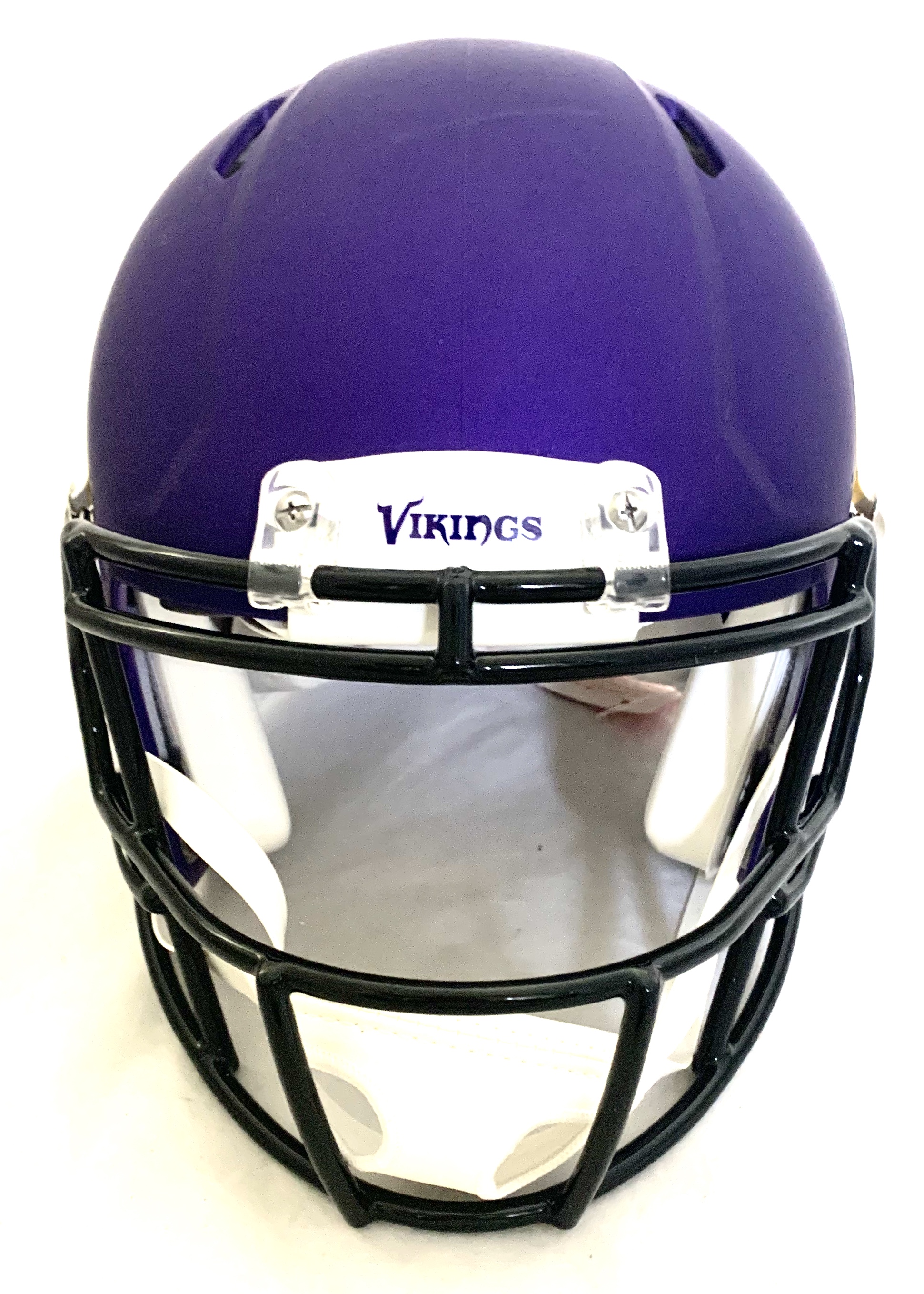 Justin Jefferson Signed Vikings Full-Size Authentic On-Field Speed Helmet (Beckett COA) at PristineAuction.com Justin Jefferson Signed Vikings Full-Size Authentic On-Field Speed Helmet (Beckett COA) at PristineAuction.com