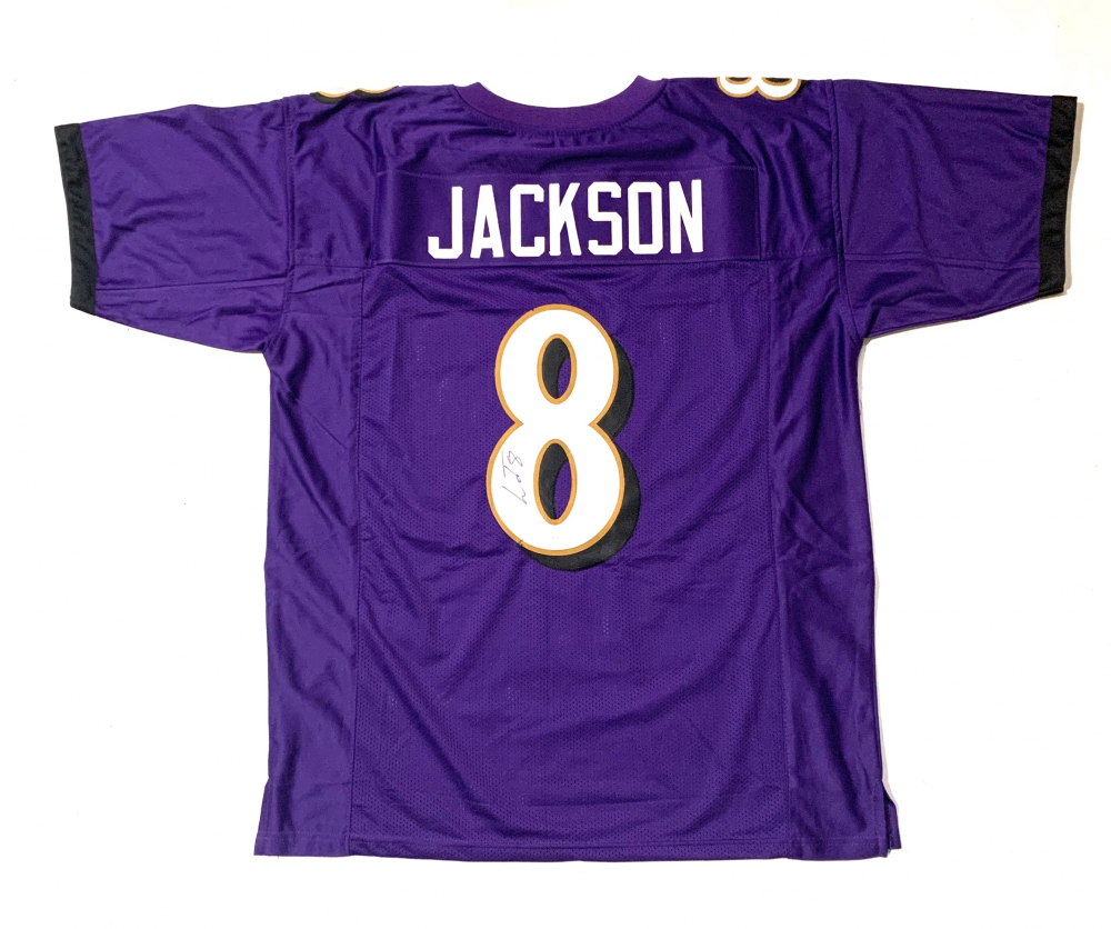 lamar jackson signed jersey