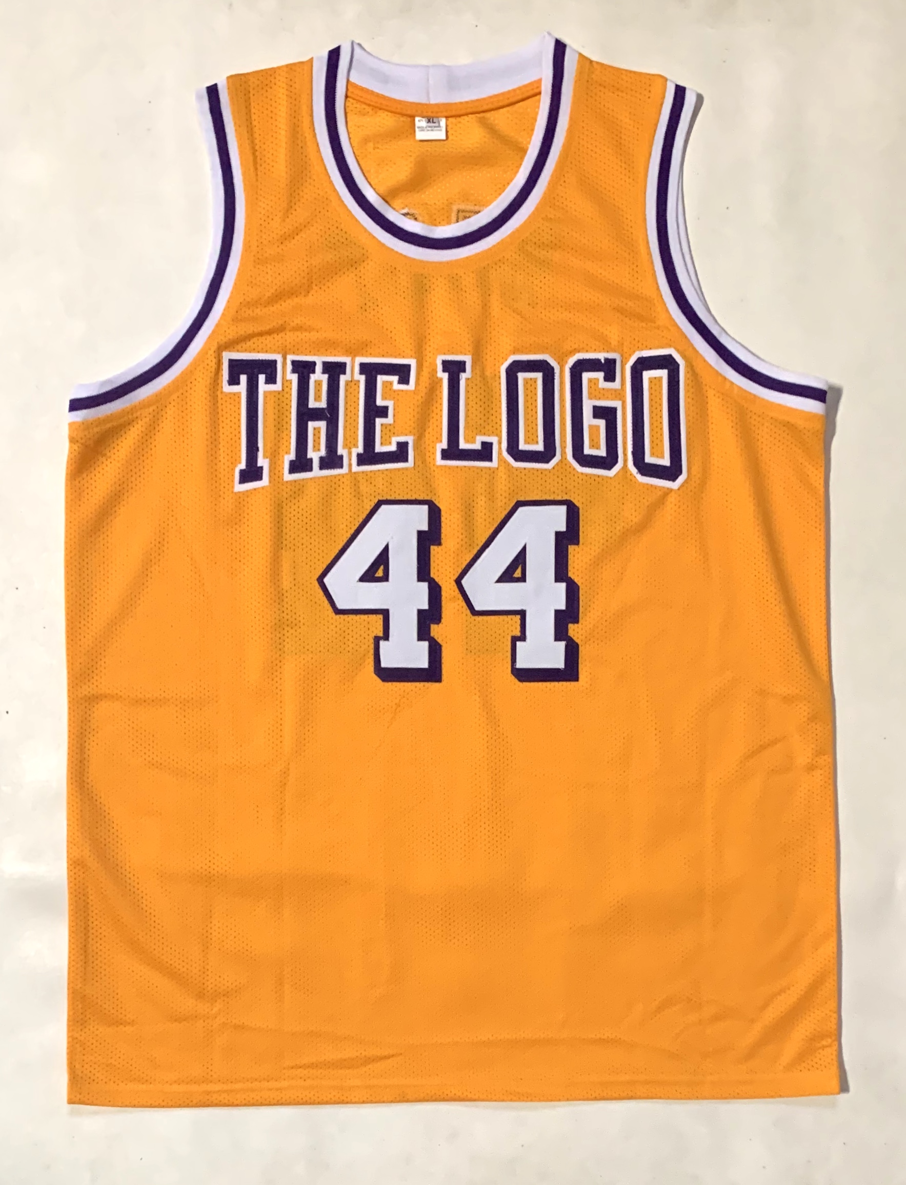 Jerry West Signed Jersey Inscribed "The Logo" (JSA) at PristineAuction.com Jerry West Signed Jersey Inscribed "The Logo" (JSA) at PristineAuction.com