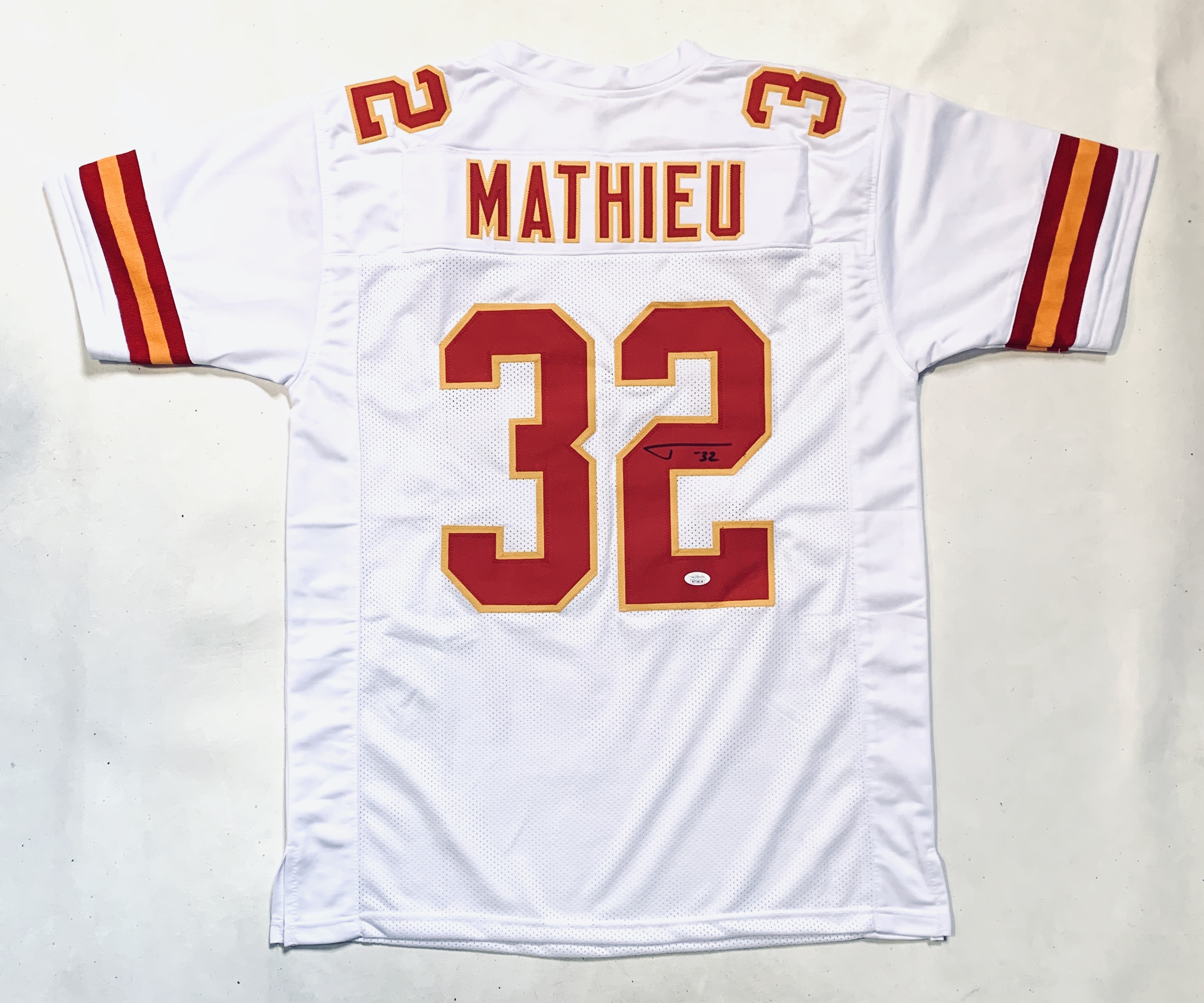 Tyrann Mathieu Signed Jersey (JSA COA) at PristineAuction.com Tyrann Mathieu Signed Jersey (JSA COA) at PristineAuction.com