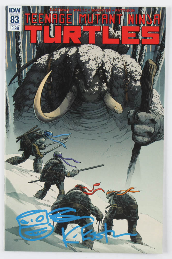 Kevin Eastman Signed Teenage Mutant Ninja Turtles Original Comic Book