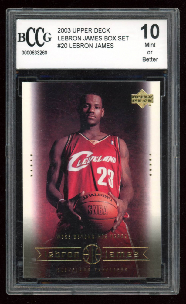 upper deck lebron james