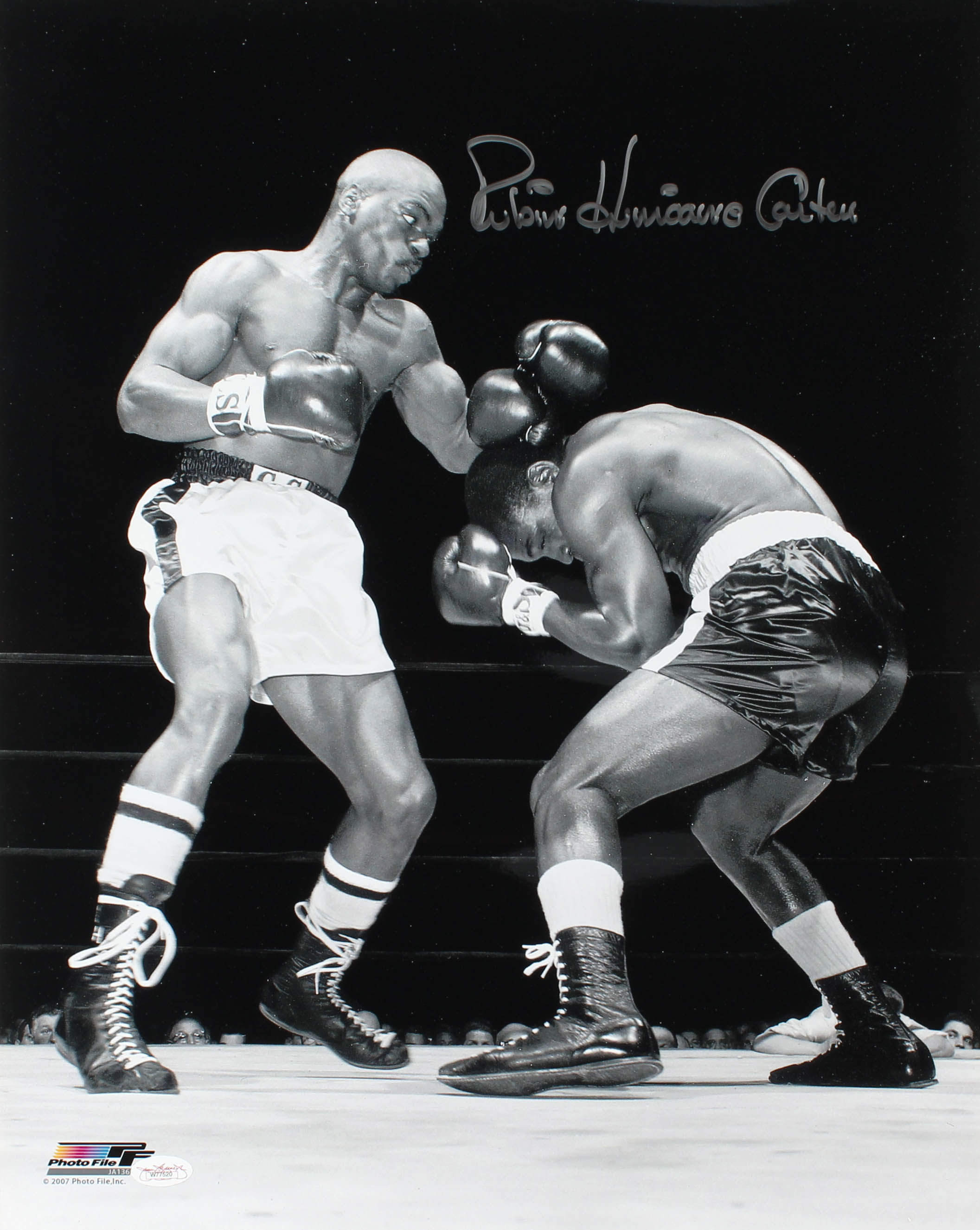 Rubin "Hurricane" Carter Signed 16x20 Photo (JSA COA) at PristineAuction.com Rubin "Hurricane" Carter Signed 16x20 Photo (JSA COA) at PristineAuction.com