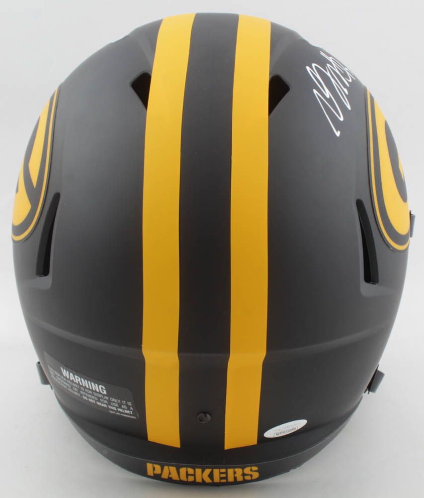 Davante Adams Signed Packers Full-Size Eclipse Alternate Speed Helmet (JSA COA) at PristineAuction.com Davante Adams Signed Packers Full-Size Eclipse Alternate Speed Helmet (JSA COA) at PristineAuction.com