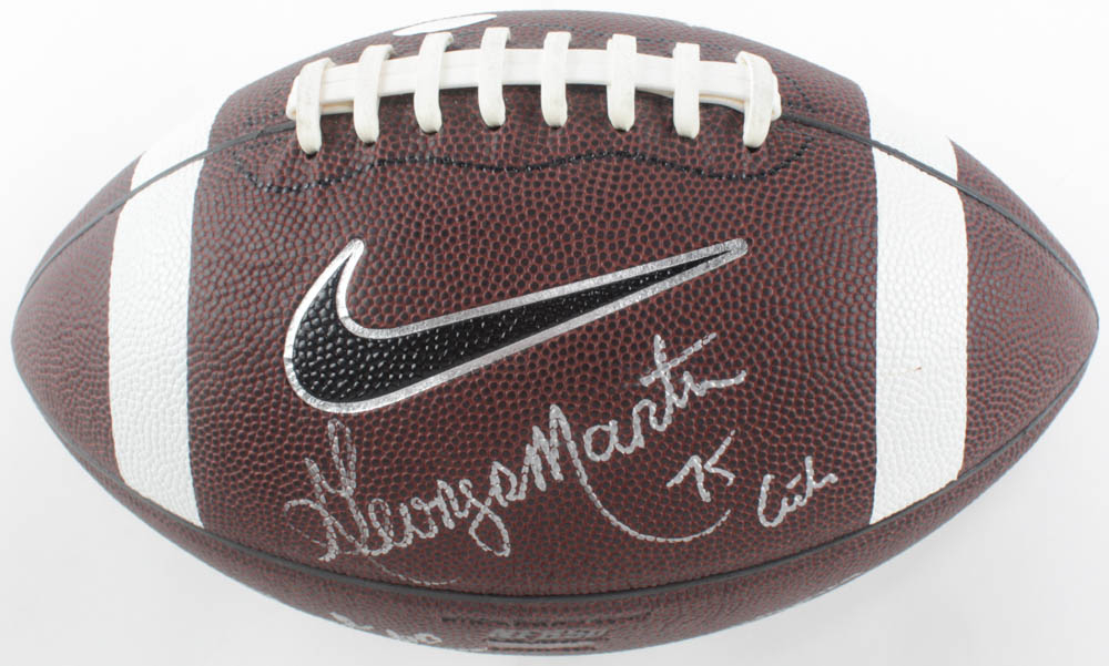 Giants Nike Football TeamSigned by (7) with Jim Burt, Harry Carson