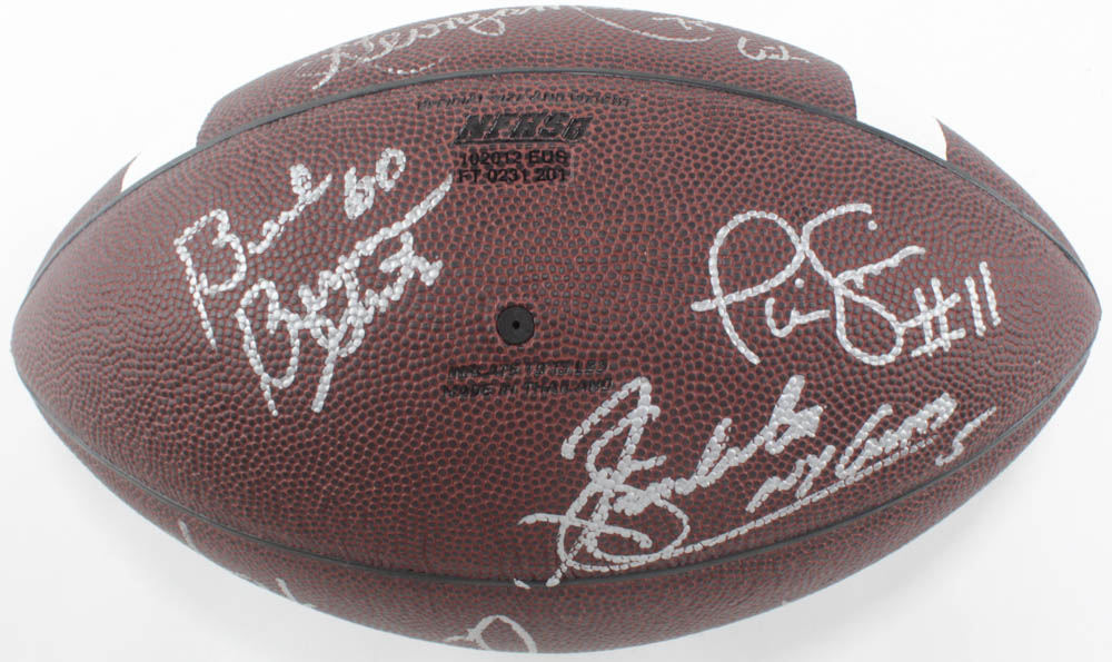 Giants Nike Football TeamSigned by (7) with Jim Burt, Harry Carson