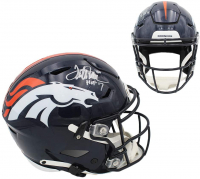 Terrell Davis Signed Broncos Full-Size Authentic On-Field SpeedFlex Helmet Inscribed "HOF 17" (Radtke) at PristineAuction.com
