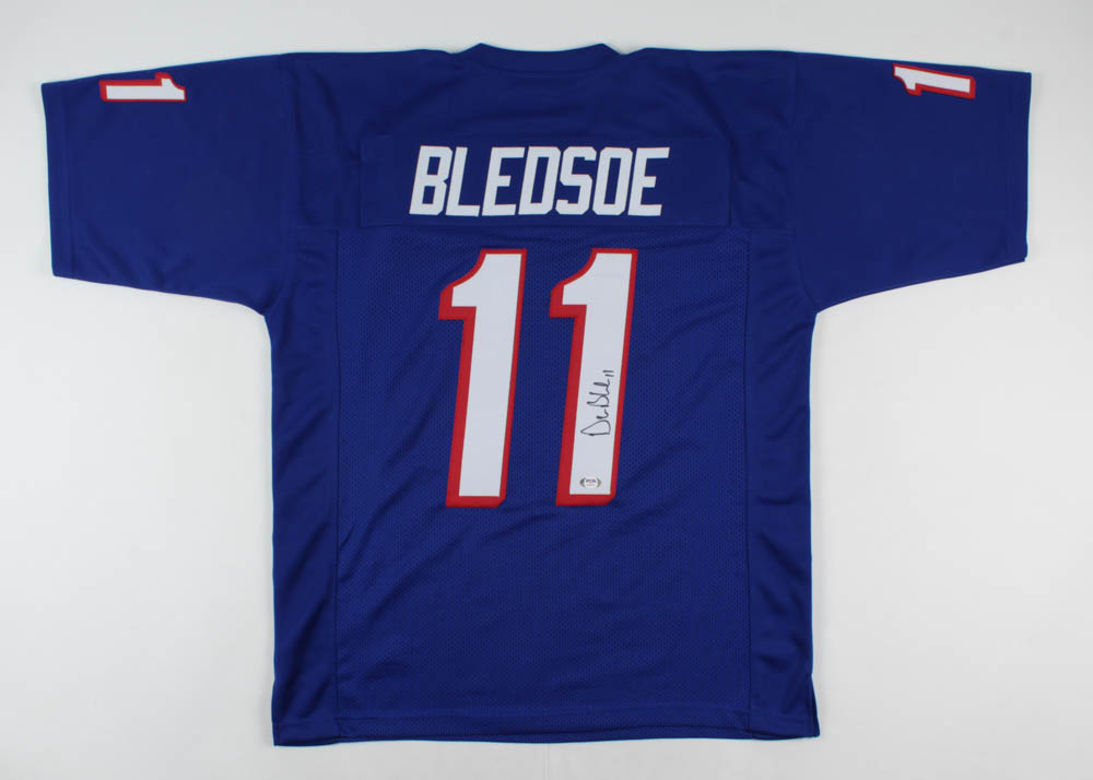 drew bledsoe signed jersey