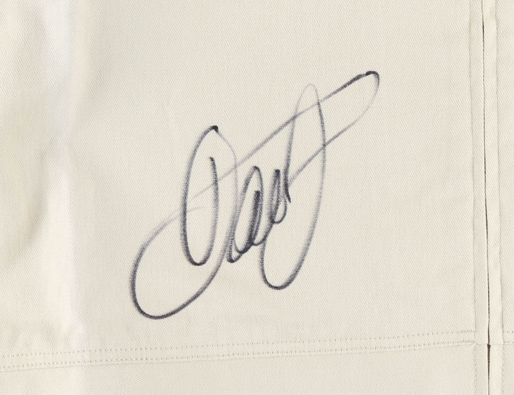 Dale Earnhardt Jr. Signed Budweiser Chase Authentic Driver's Suit / Jacket (Dale Jr. Hologram & COA) at PristineAuction.com Dale Earnhardt Jr. Signed Budweiser Chase Authentic Driver's Suit / Jacket (Dale Jr. Hologram & COA) at PristineAuction.com