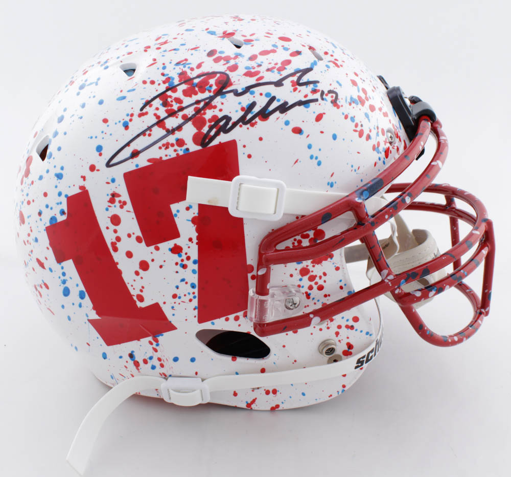 Josh Allen Signed Full-Size Authentic On-Field Hydro Dipped Helmet (Beckett COA) at PristineAuction.com Josh Allen Signed Full-Size Authentic On-Field Hydro Dipped Helmet (Beckett COA) at PristineAuction.com