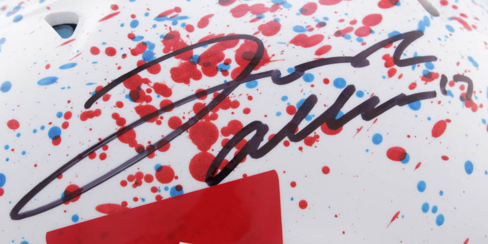 Josh Allen Signed Full-Size Authentic On-Field Hydro Dipped Helmet (Beckett COA) at PristineAuction.com Josh Allen Signed Full-Size Authentic On-Field Hydro Dipped Helmet (Beckett COA) at PristineAuction.com