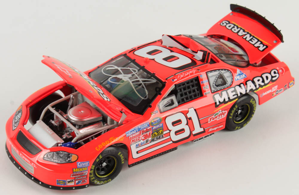 Dale Earnhardt Jr. Signed 2005 NASCAR #81 Menards - 1:24 Premium Action Diecast Car (Dale Jr. Hologram & COA) at PristineAuction.com Dale Earnhardt Jr. Signed 2005 NASCAR #81 Menards - 1:24 Premium Action Diecast Car (Dale Jr. Hologram & COA) at PristineAuction.com