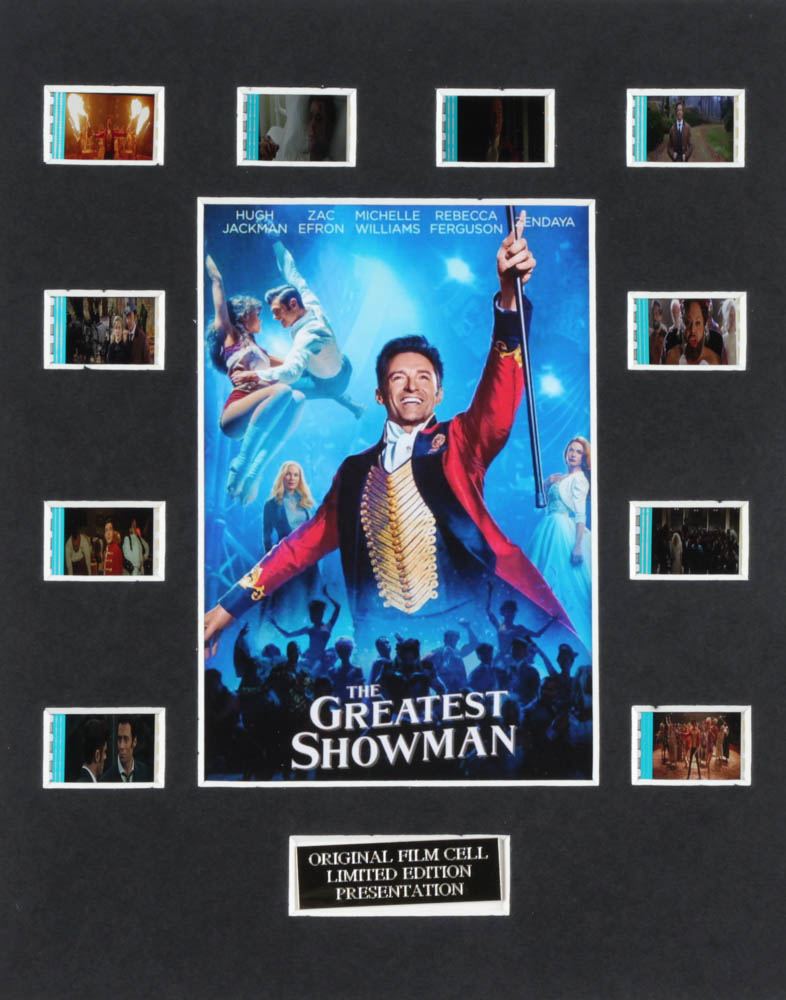 "The Greatest Showman" LE 8x10 Custom Matted Original Film / Movie Cell Display at PristineAuction.com "The Greatest Showman" LE 8x10 Custom Matted Original Film / Movie Cell Display at PristineAuction.com